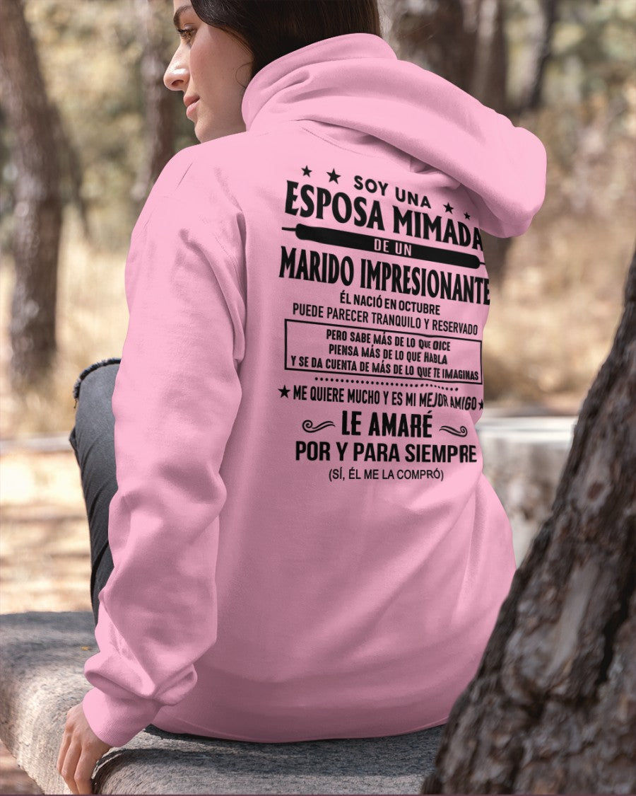 Octubre - Marido impresionante nacido en octubre - Regalo especial para tu esposa - T10 (SKU05-81-10)