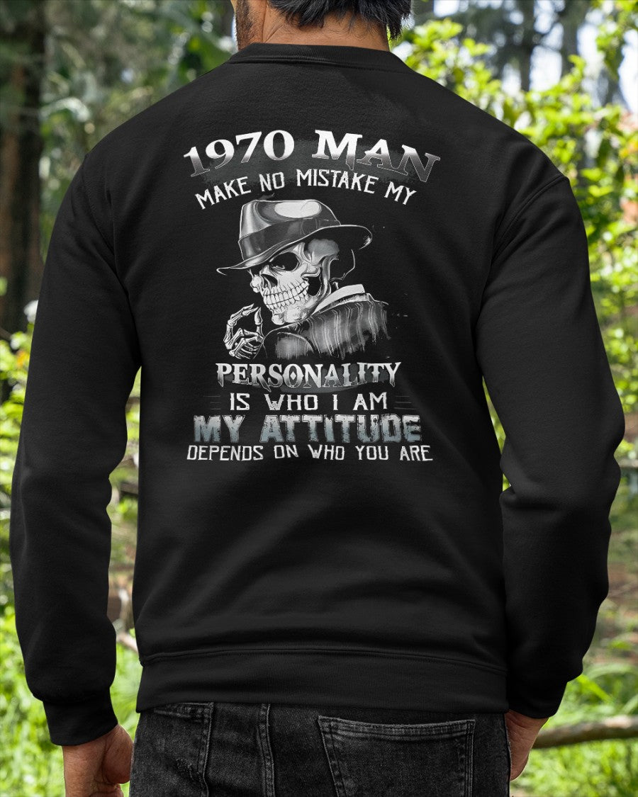 1970 Skull T-Shirt for Men Make No Mistake - Us1970 (SKU07-104-70)
