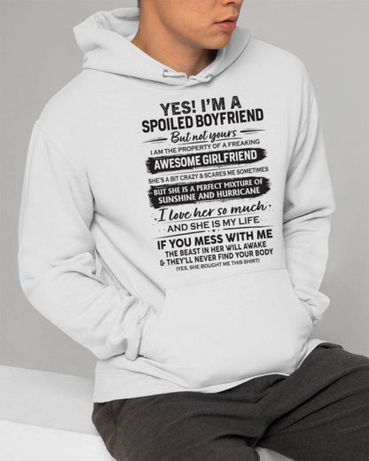 I'M A SPOILED BOYFRIEND - GIFT FROM WIFE/GIRLFRIEND - NTTD00 (SKU26T-01250-00)
