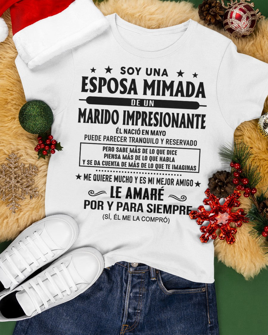 Mayo Marido Impresionante - Regalo especial para Esposa - T05 (Sku.Tbn16)