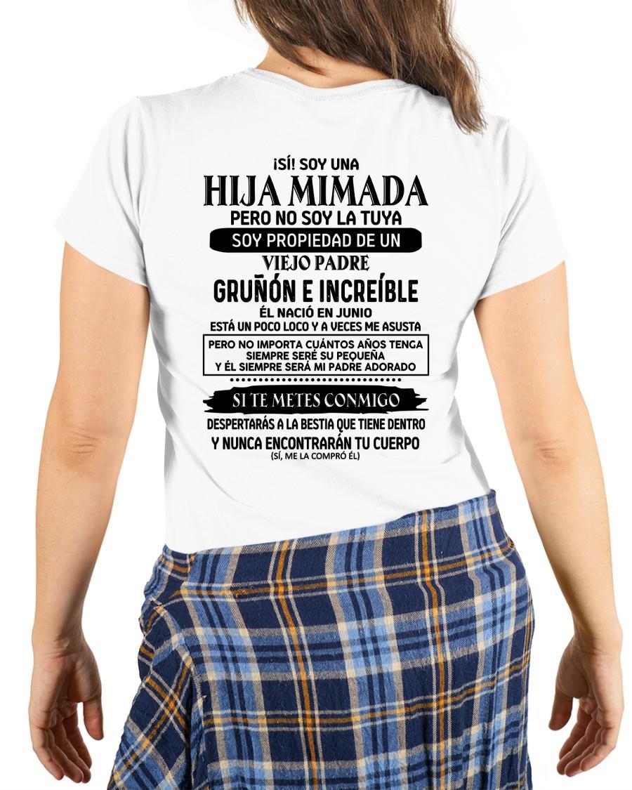 Junio - Padre increíble nacido en junio - Regalo perfecto para tu hija - T06 (SKU05-91-06)