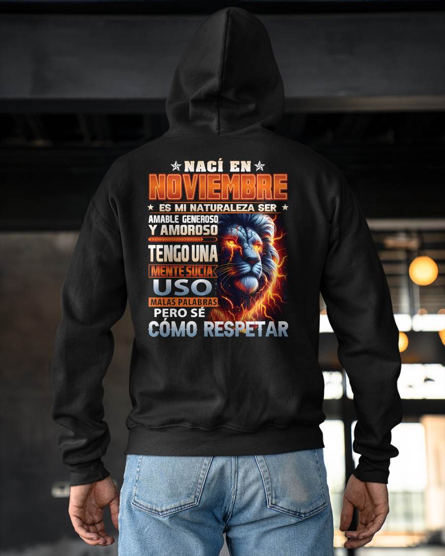 NOVIEMBRE - MENTE SUCIA PERO SÉ RESPETAR - REGALO DE CUMPLEAÑOS PARA HOMBRES - NTTD11sp (SKU10-68-11)