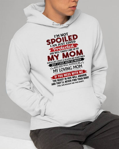 PROTECTED BY MY MOM - PERFECT GIFT FOR YOUR CHILDREN - GIFT FROM MOM - NTTD00 (SKU2602-95-00)