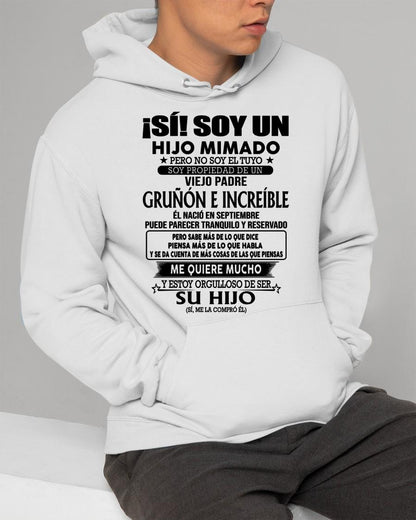 (Septiembre) Padre Increíble - Regalo especial para hijo - T09 (Sku.tbn07-09)