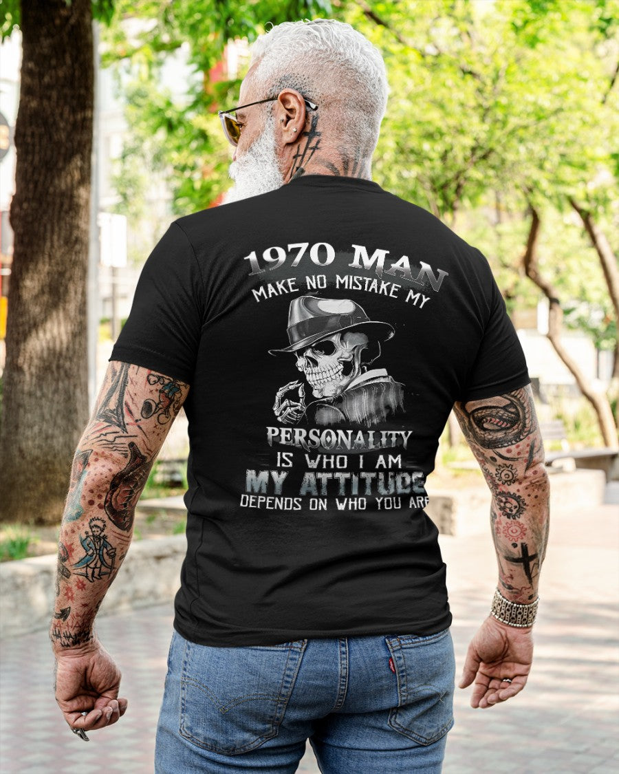 1970 Skull T-Shirt for Men Make No Mistake - Us1970 (SKU07-104-70)