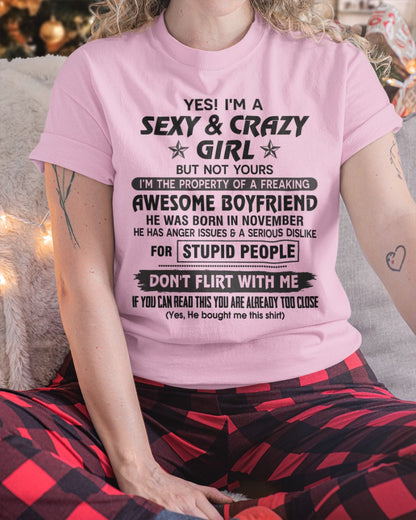 Sexy & Crazy Girl November Edition – Gift from Boyfriend NTTD11 (SKU08-14-11)