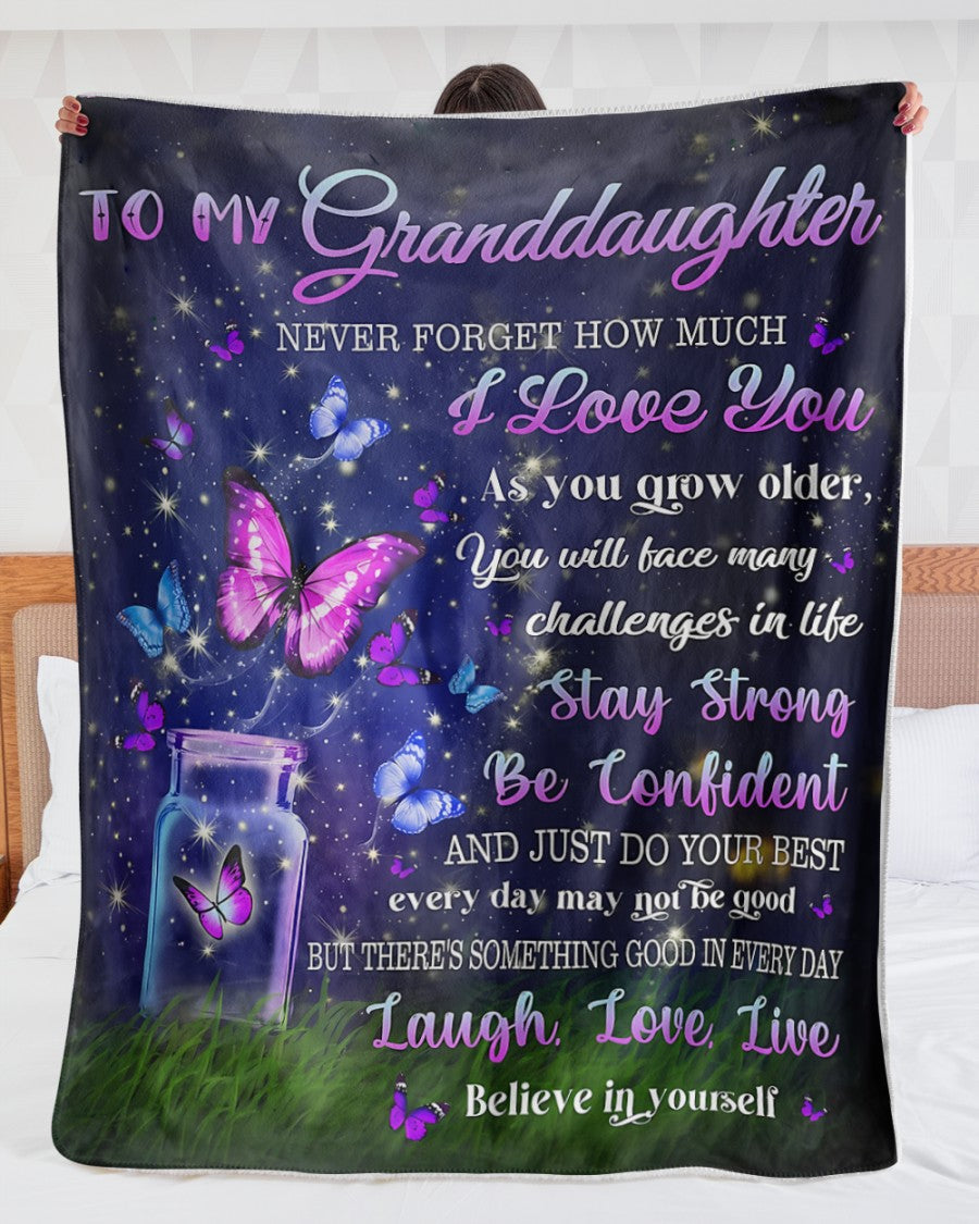 BLANKET FOR GRANDDAUGHTER – COMFORT & WARMTH GIFT 2 NTTD00 (SKUB08-60)