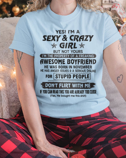 Sexy & Crazy Girl November Edition – Gift from Boyfriend NTTD11 (SKU08-14-11)