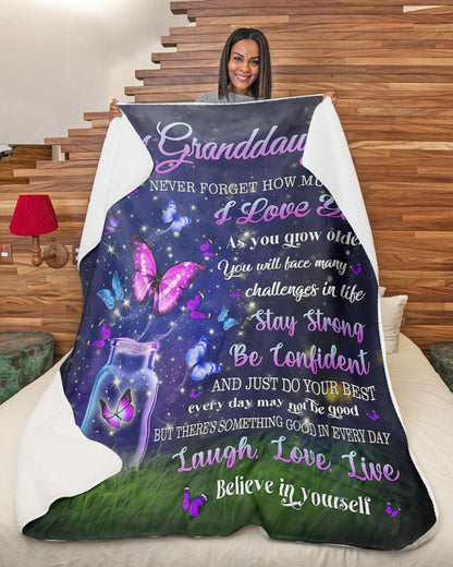 BLANKET FOR GRANDDAUGHTER – COMFORT & WARMTH GIFT 2 NTTD00 (SKUB08-60)
