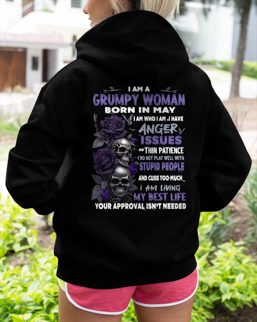 MAY - GRUMPY WOMAN - BIRTHDAY GIFT FOR WOMEN - NTTD05 (SKU10-08-05)