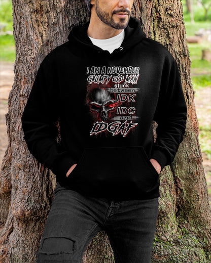 NOVEMBER - GRUMPY OLD MAN - BIRTHDAY T-SHIRT FOR MEN - NTTD11 (SKU10-28-11)