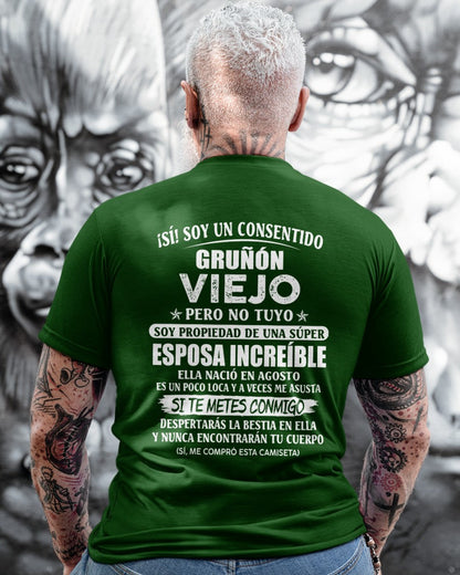 Esposa Increíble Agosto - Regalo especial para tu marido - T08 (SKU07-68-08)