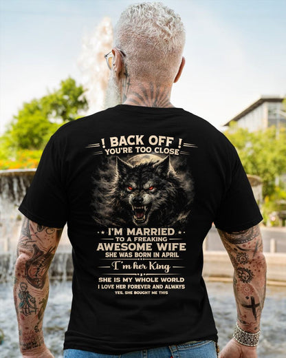 APRIL - BACK OFF! YOU'RE TOO CLOSE - GIFT FROM WIFE - NTTD04 (SKU26T-01-25-04)