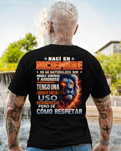 DICIEMBRE - MENTE SUCIA PERO SÉ RESPETAR - REGALO DE CUMPLEAÑOS PARA HOMBRES - NTTD12sp (SKU10-68-12)