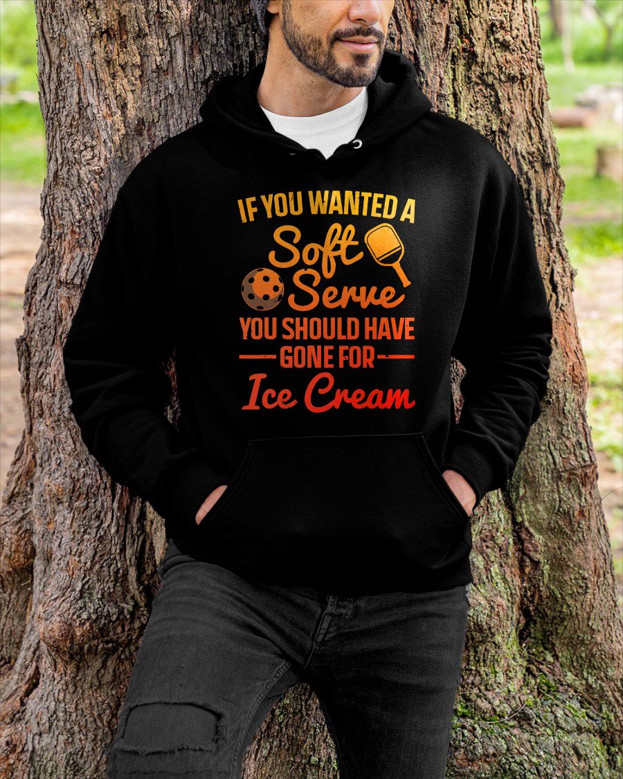 PICKLEBALL SOFT SERVE FUNNY T-SHIRT FOR MEN WOMEN - PICKLEBALL SHIRT - NTTD00 (SKU8-PKBALL2)