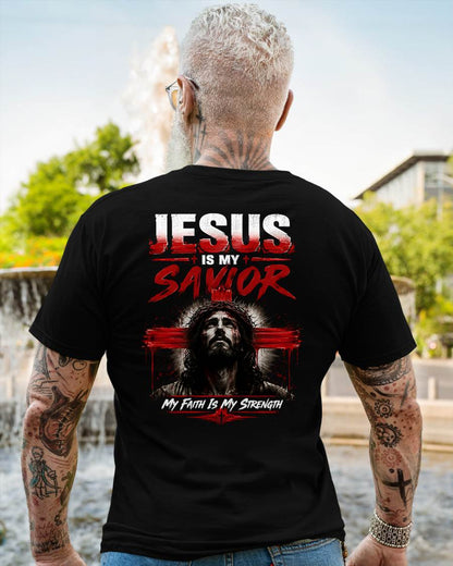 JESUS IS MY SAVIOR - CHRISTIAN T-SHIRT - FOR MEN NTTD00 (SKU2608-74)