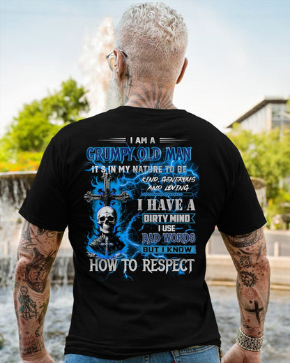 GRUMPY OLD MAN - BIRTHDAY T-SHIRT FOR MEN - NTTD00 (SKU26T-01229-00)