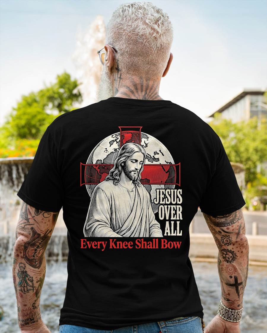 JESUS OVER ALL  - CHRISTIAN T-SHIRT - FOR MEN NTTD00 (SKU2608-138)