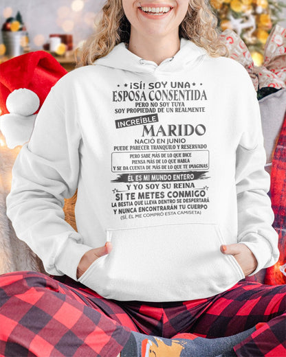 Junio - Marido Increíble Nació En Junio - Regalo Especial Para Esposa - T06 (SKU06-09-06)