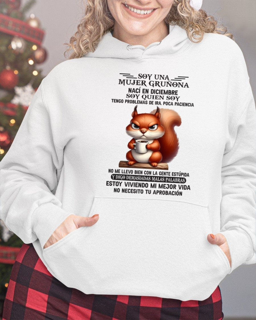 DICIEMBRE - MUJER GRUÑONA - REGALO DE CUMPLEAÑOS PARA MUJERES - NTTD12sp (SKU09-36-12)