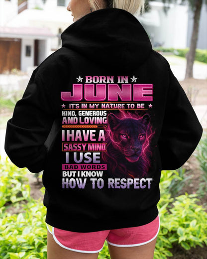 JUNE - I HAVE A SASSY MIND - BIRTHDAY GIFT FOR WOMEN - NTTD06 (SKU09-24-06)