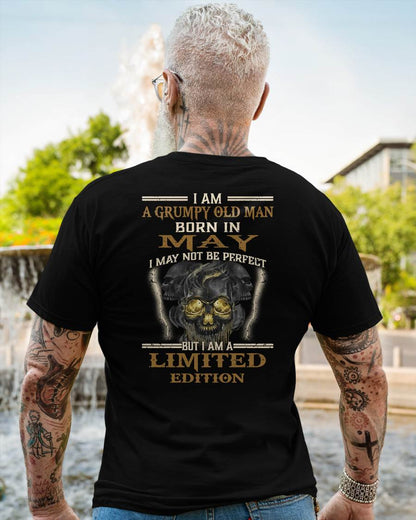 MAY - GRUMPY OLD MAN - BIRTHDAY T-SHIRT FOR MEN - NTTD05 (SKU11-124-05)