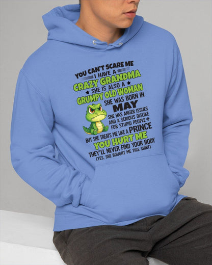 MAY - YOU CAN'T SCARE ME - FOR GRANDSON - GIFT FROM GRANDMA - NTTD05 (SKU09-85-05)