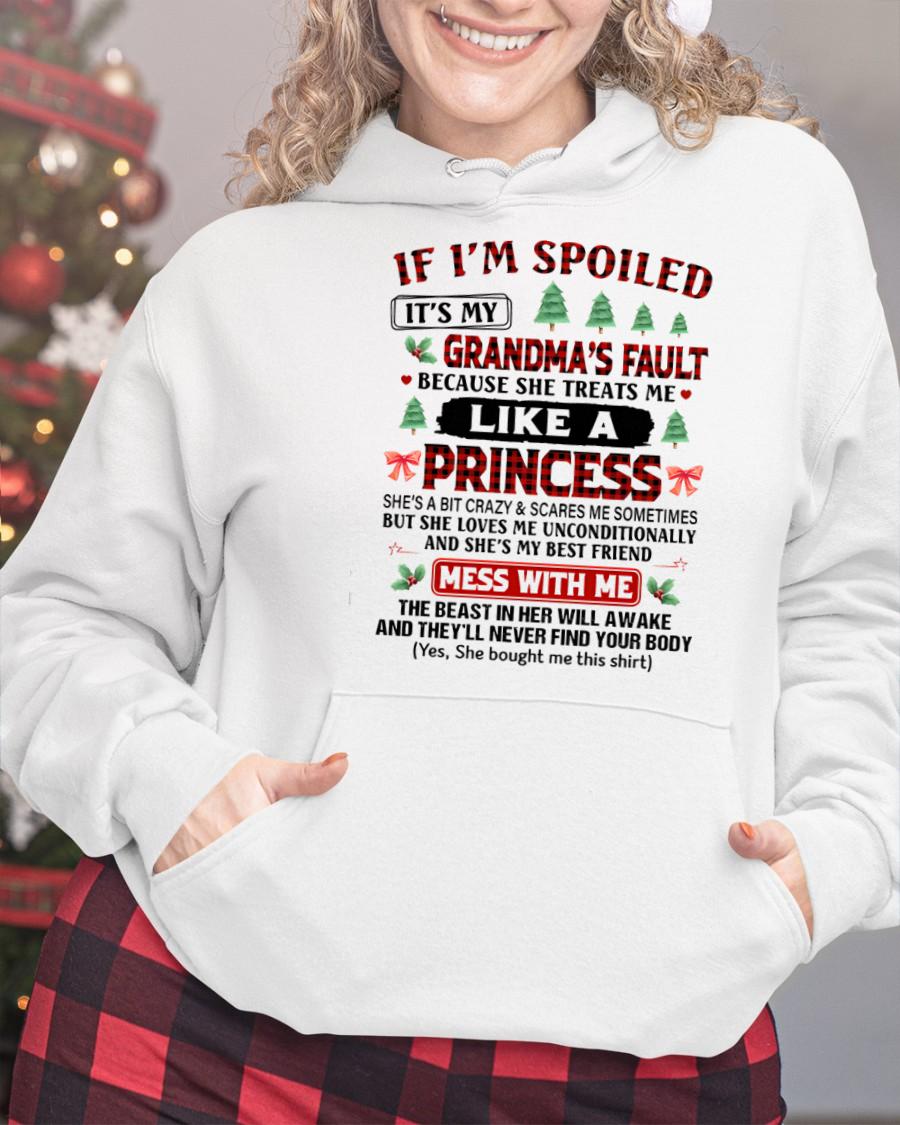 CHRISTMAX T-SHRIT FOR GRANDDAUGHTER - GIFT FROM GRANDMA - NTTD00