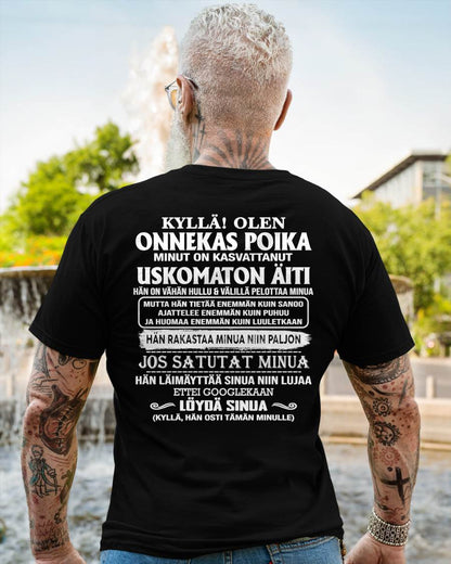 KYLLÄ! OLEN ONNEKAS POIKA - LAHJA UPEALTA ÄIDILTÄ - NTTD00 (SKU2605-108)