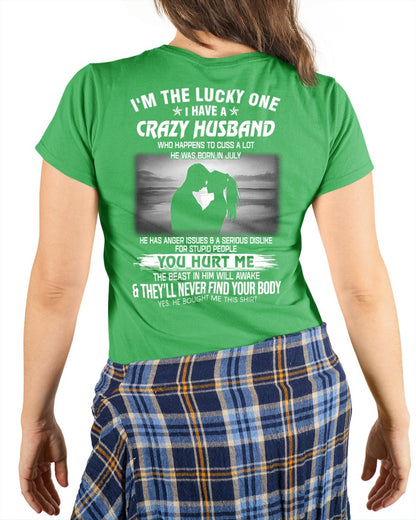 I'm the Lucky One July Edition – Gift for Wife NTTD07 (SKU08-10-07)