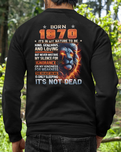 1970 Legend T-Shirt – Kind, Loving, Not Weak Us1970 (SKU07-103-70)