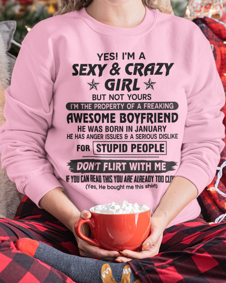 Sexy & Crazy Girl January Edition – Gift from Boyfriend NTTD01 (SKU08-14-01)