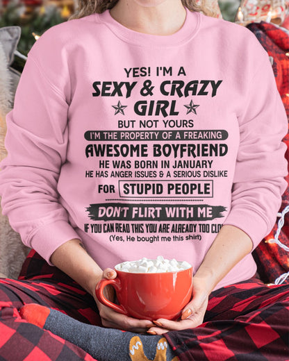 Sexy & Crazy Girl January Edition – Gift from Boyfriend NTTD01 (SKU08-14-01)