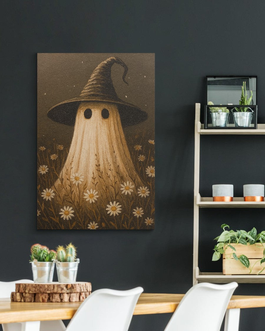 HALLOWEEN GHOST CANVAS - BEST DESIGN IN HALLOWEEN - NTTD00