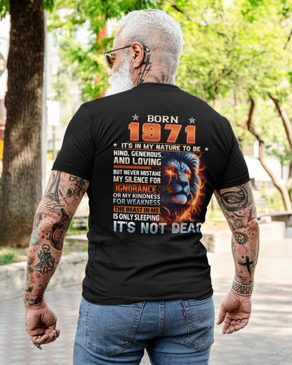 1971 Legend T-Shirt – Kind, Loving, Not Weak Us1971 (SKU07-103-71)
