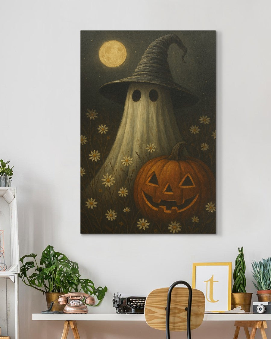 HALLOWEEN GHOST CANVAS 2 - BEST DESIGN IN HALLOWEEN - NTTD00