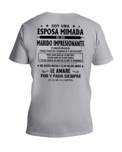 Julio - Marido impresionante nacido en julio - Regalo especial para tu esposa - T07 (SKU05-81-07)