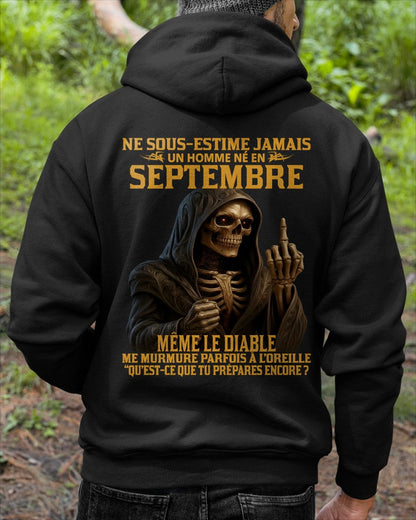 NE SOUS-ESTIME JAMAIS UN HOMME NÉ EN SEPTEMBRE Fr09 frNTTD09 male (SKU12-305-09)