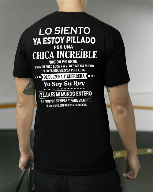 Abril Chica Increíble - Regalo especial para tu novio - T04 (SKU04-112)