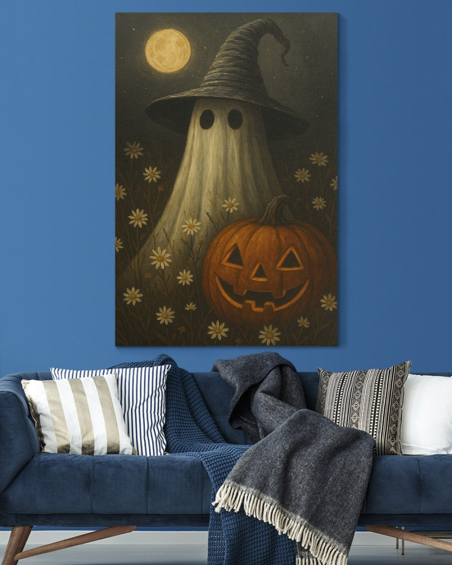 HALLOWEEN GHOST CANVAS 2 - BEST DESIGN IN HALLOWEEN - NTTD00