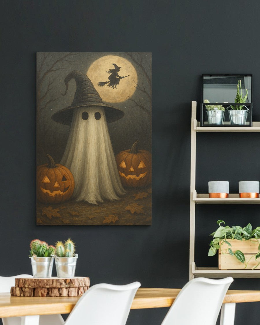 HALLOWEEN GHOST CANVAS 3 - BEST DESIGN IN HALOWEEN - NTTD00