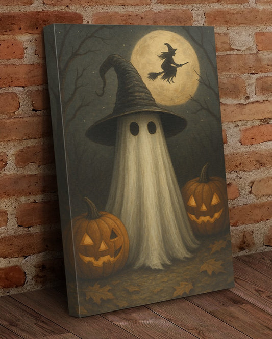 HALLOWEEN GHOST CANVAS 3 - BEST DESIGN IN HALOWEEN - NTTD00