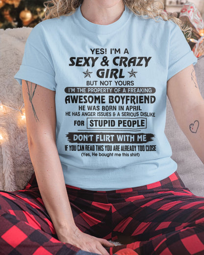 Sexy & Crazy Girl April Edition – Gift from Boyfriend NTTD04 (SKU08-14-04)