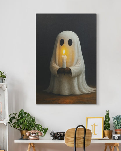 HALLOWEEN GHOST CANVAS 4 - BEST DESIGN IN HALOWEEN - NTTD00