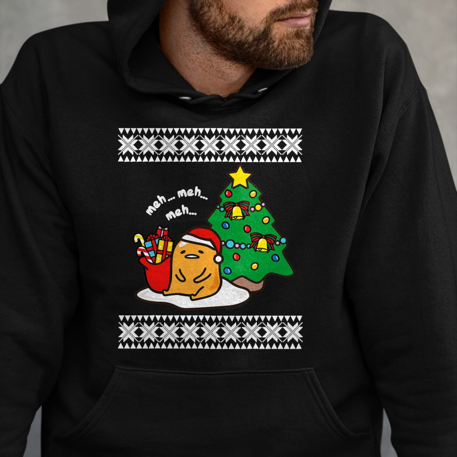 Gudetama Ugly Christmas T-Shirt - Christmas Unisex T-Shirt/Hoodie/Sweatshirt - HNDS00