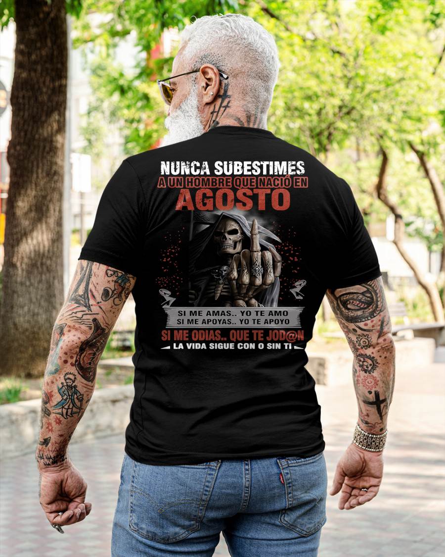 AGOSTO - NUNCA SUBESTIMES - NTTD08sp (SKU08-74-08)