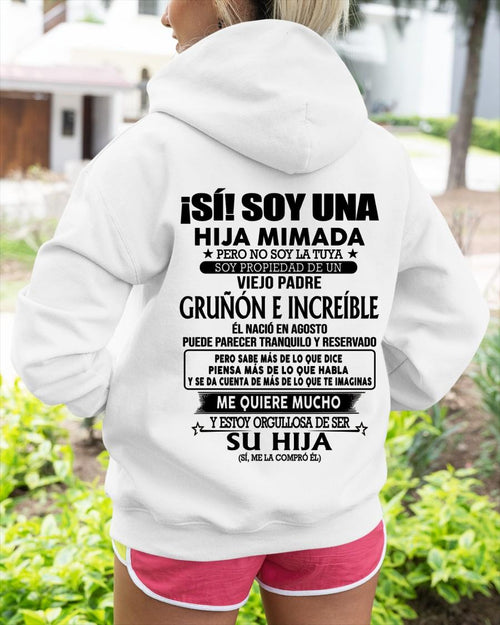 Agosto Padre Increíble - Regalo especial para hija - TBN - T08 (SKU04-109-08)