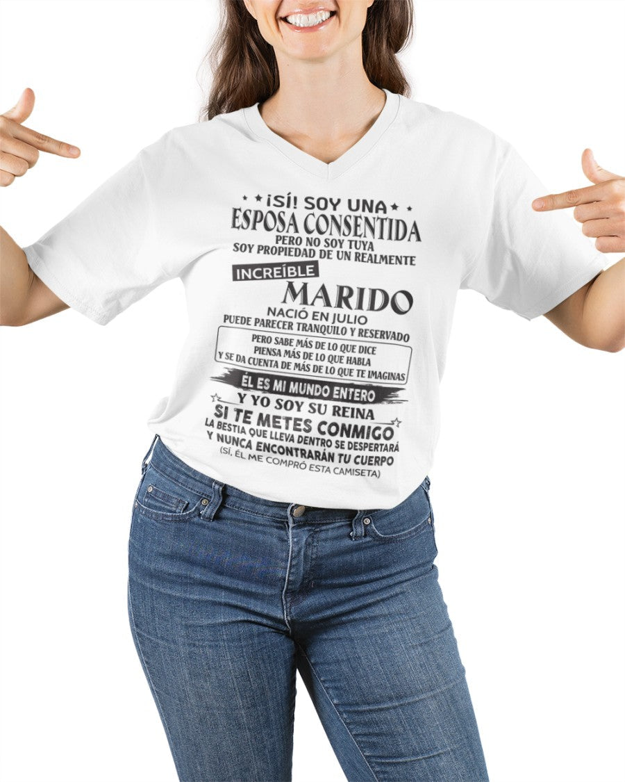 Julio - Marido Increíble Nació En Julio - Regalo Especial Para Esposa - T07 (SKU06-09-07)