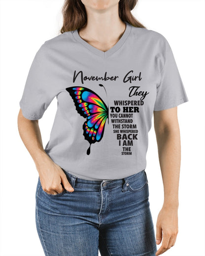 NOVEMBER GIRL, THEY WHISPERED TO HER YOU CANNOT WITHSTAND THE STORM SHE WHISPERED BACK I AM THE STORM – NTTD11 ( SKU26T-01297-11)
