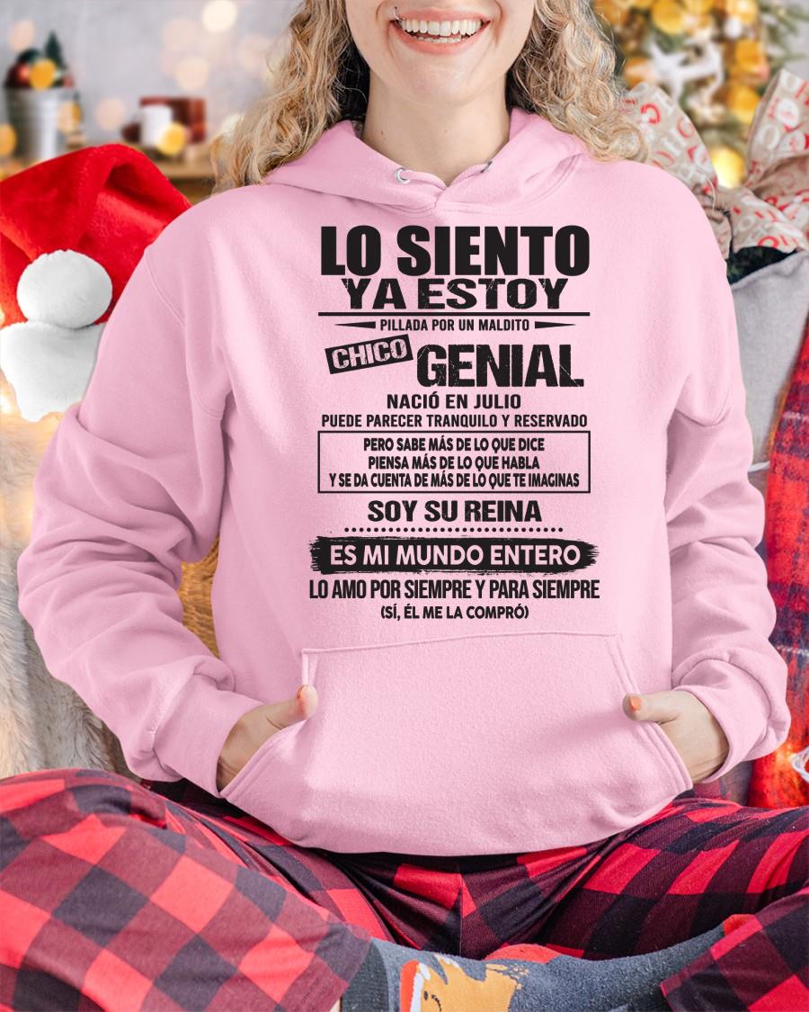 Julio - Chico genial Nació en julio - Regalo especial para novia - T07 (SKU04-18)